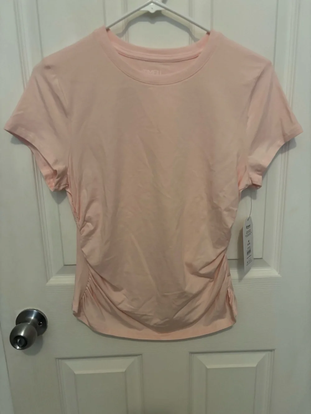 Time and Tru Women’s Short Sleeve Tees - Navy and Light Pink Size M - Picture 14 of 14